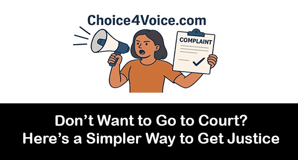 Don’t Want to Go to Court Here’s a Simpler Way to Get Justice