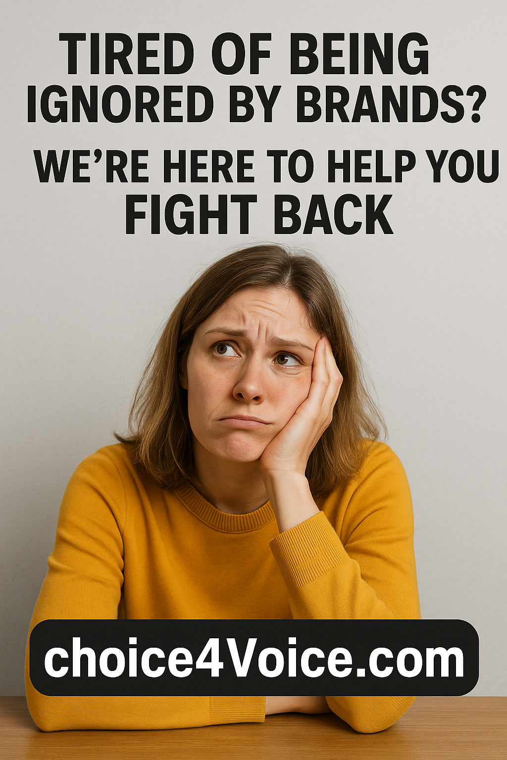 Tired of Being Ignored by Brands? We’re Here to Help You Fight Back