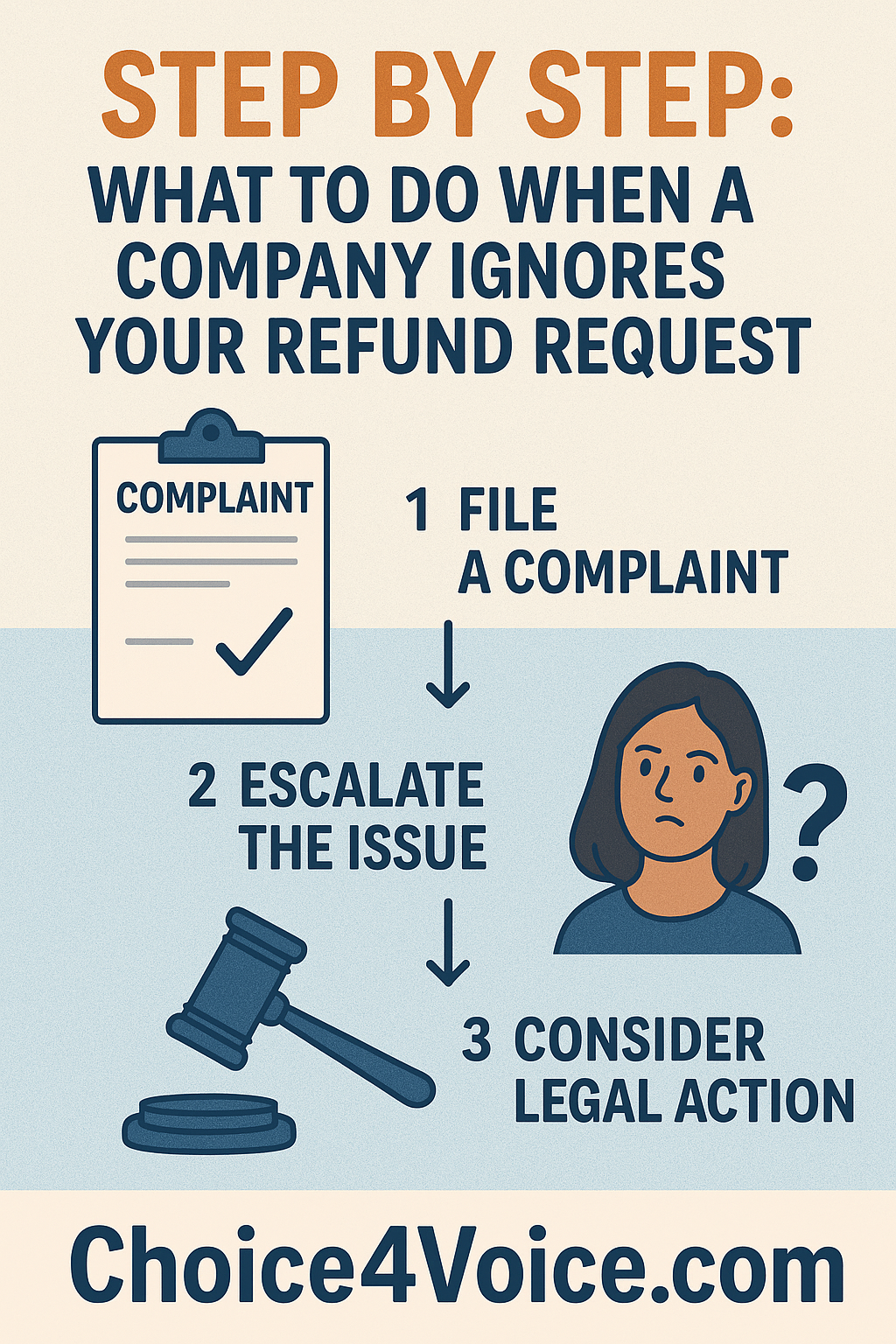 Step by Step: What to Do When a Company Ignores Your Refund Request