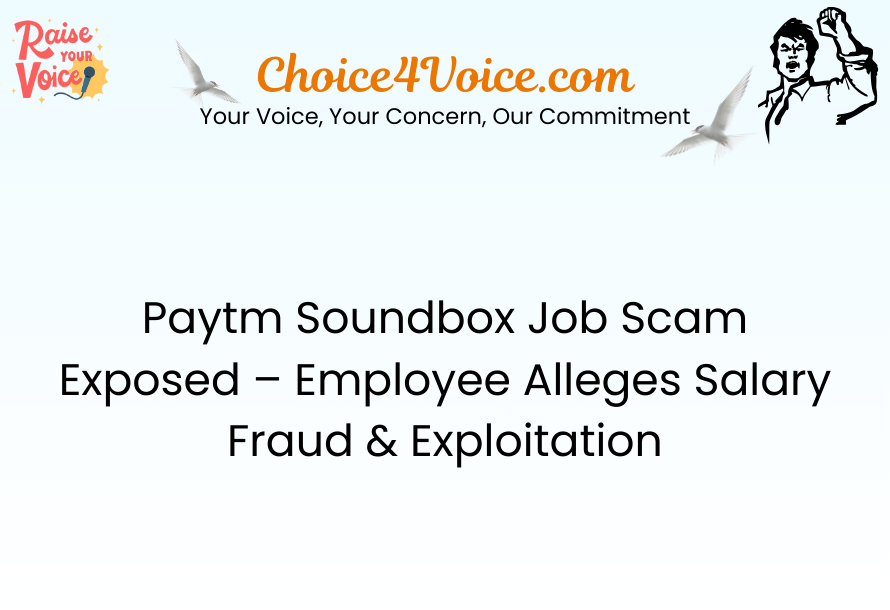 Paytm Soundbox Job Scam Exposed – Employee Alleges Salary Fraud & Exploitation