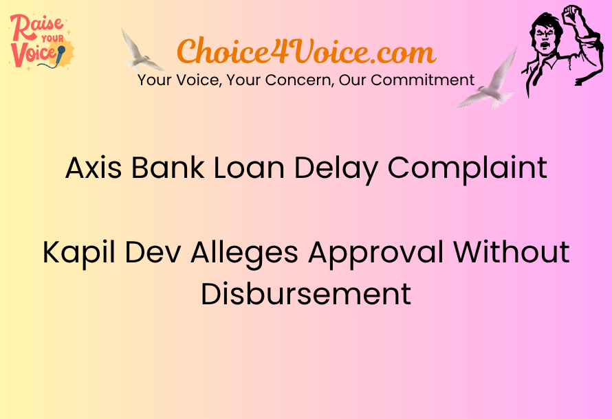 Axis Bank Loan Delay Complaint Kapil Dev Alleges Approval Without Disbursement