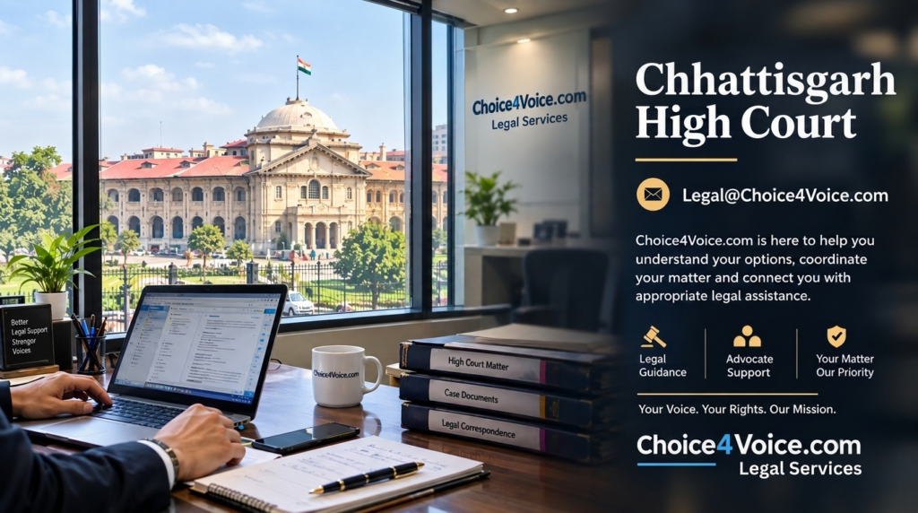 Chhattisgarh High Court - Choice4Voice.com