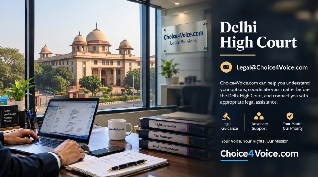 Delhi High Court - Choice4Voice.com