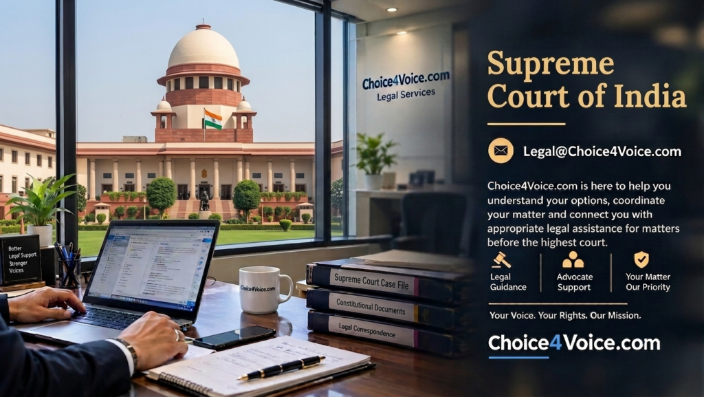 Supreme Court of India - Choice4Voice.com
